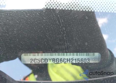 2012 Dodge Charger Se из США, поврежденный, VIN 2C3CDXBG6CH215603